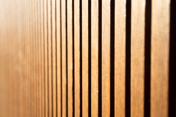 istock wooden slatted as texture with specific focus for background 2190895787
