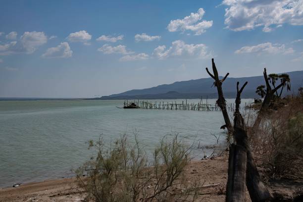 istock Lake Afrera Salt Lake in Ethiopia 2190909730