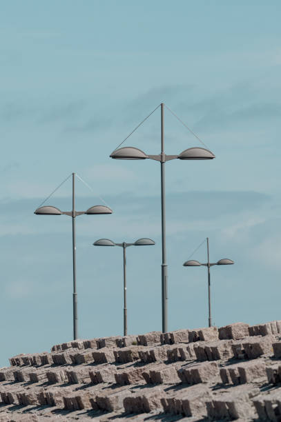istock street lamps on a waterfront promenade 2190915960