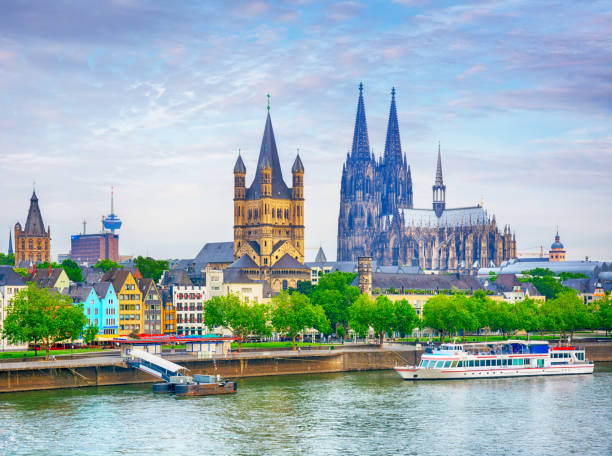 istock Rhine River in Cologne, Germany 2190922273
