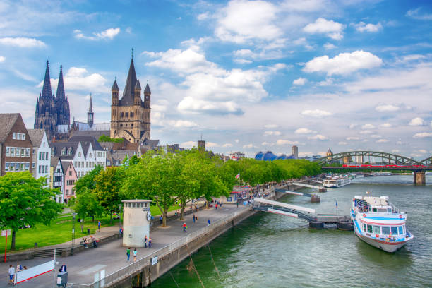 istock Rhine River in Cologne, Germany 2190922520