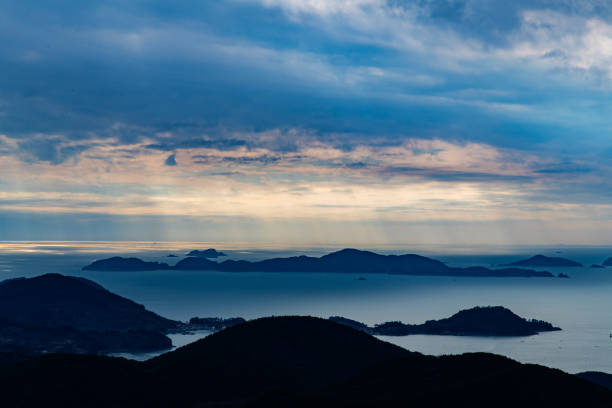 istock sea and islands on a cloudy day 2190927671