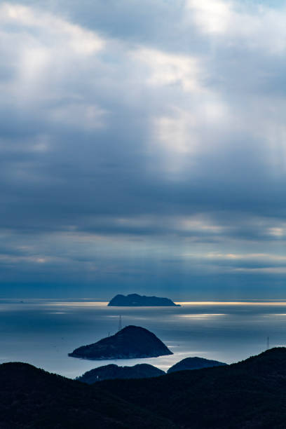 istock sea and islands on a cloudy day 2190927694
