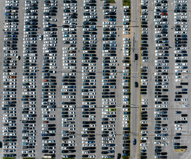 istock T/L Top View over Outdoor Parking Lots 2190931464