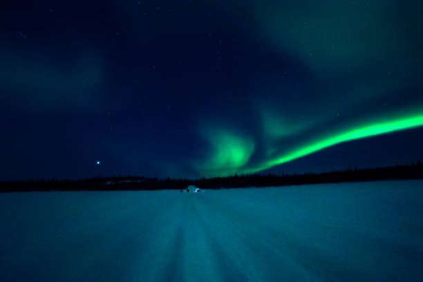 istock northern lights in Yellowknife, NWT, Canada 2190934905