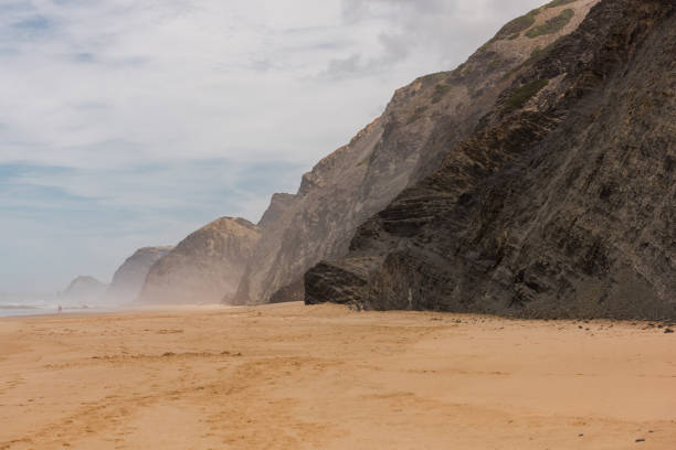 istock Sandy beach on Atlantic Ocean in Algarve, Portugal 2190937745