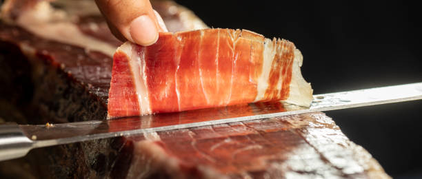 istock Iberian ham from purebred pigs fed on acorns 2190939889