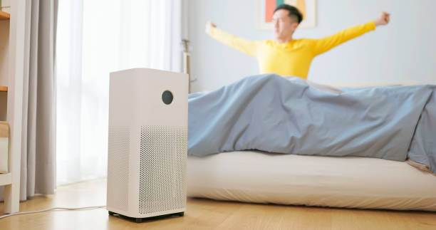 istock Asian male wake up comfortable 2190944905