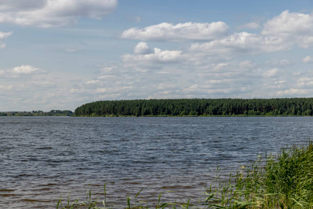 istock waves on the lake in the summer 2190951776
