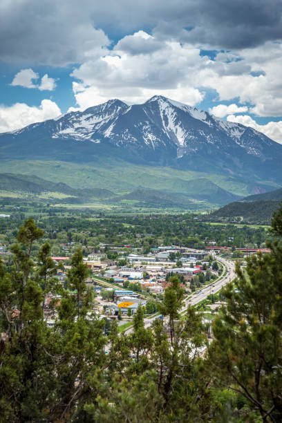 istock Scenic view of Carbondale surrounded by mountains 2190954132