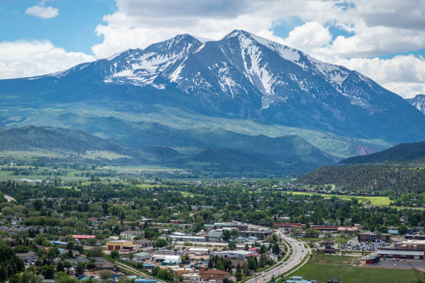 istock Carbondale with Mt Sopris view 2190954142