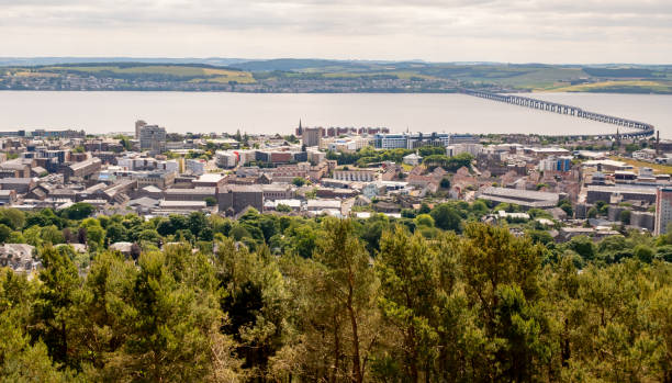 istock High up view  over the city of Dundee 2190954219