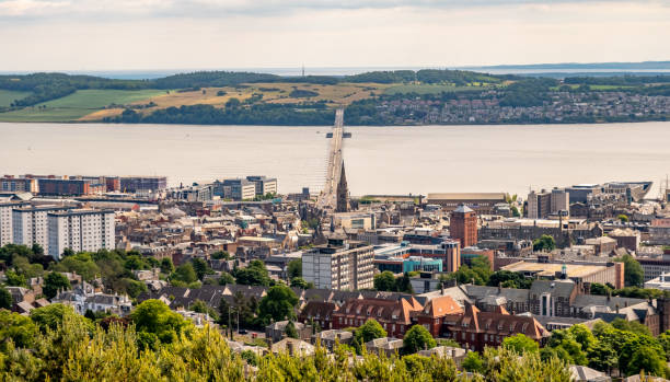 istock High up view  over the city of Dundee 2190954277