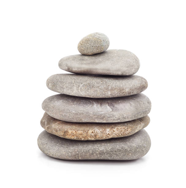 istock Gray stones in the shape of a pyramid. 2190958101