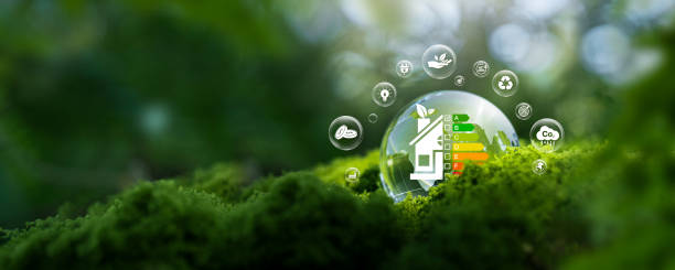 istock Home Improvement concept, Home Energy Efficiency, Eco-Friendly Home Improvement, Cost Savings and Green Energy Costs. Green Building for Sustainable Development. 2190966108