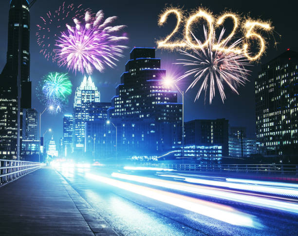 istock Fireworks for a national holiday in Austin 2190973871