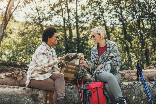istock Enjoy Coffee With Friend In Nature 2190976437