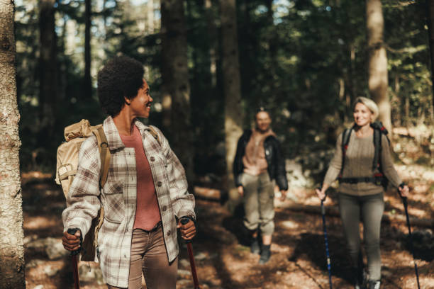 istock Women Friends Hiking On Mountain 2190976569