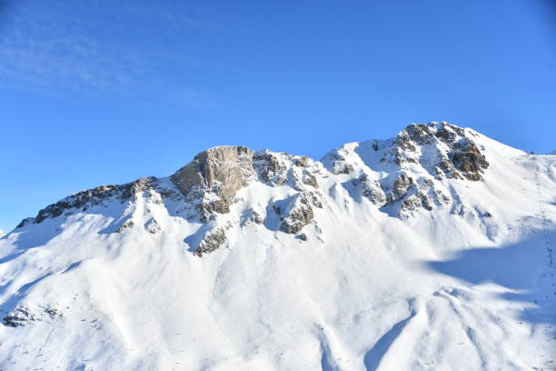 istock Snowcapped Mont Blanc mountain in French alps. 2190977620