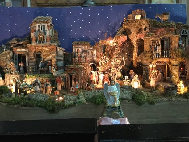istock Traditional nativity scene with intricate details 2190987070