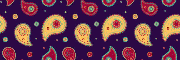 istock Interior texture by retro retro style. Indian fabric a national effortless. Damask contrast with flowing rectangle. 2190997050