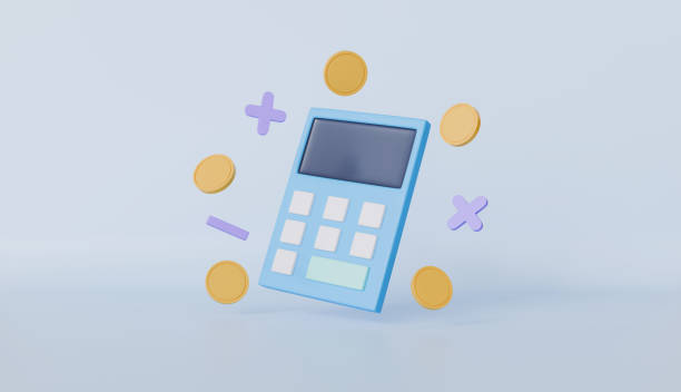 istock Math device calculate, math tool, calculator for accounting, finance education, financial management concept 2191001780