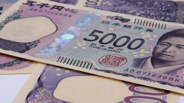 istock Close-up of Japan's new 5000 yen bill 2191001949