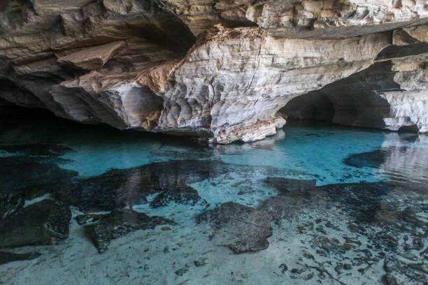 istock Crystal blue water at Pratinha Cave. 2191010086