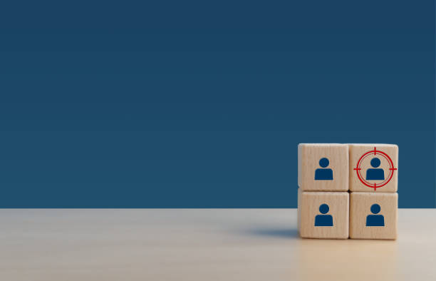 istock Target people icon, human resource management, business team building concept 2191011034