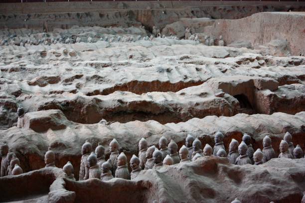 istock Terracotta Army Excavation Site 2191012988