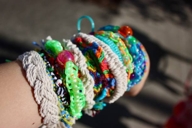 istock Colorful Handmade Friendship Bracelets 2191013408