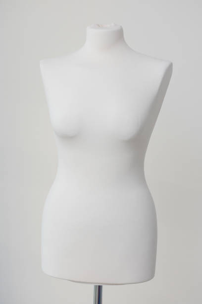 istock White mannequin with a white top and no arms 2191019260