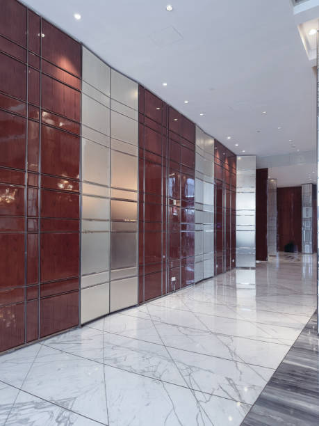 istock An elegant hotel reception area showcasing a mix of modern and classic design elements. 2191024734