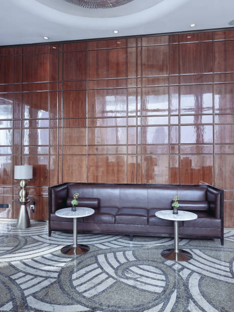 istock An elegant hotel reception area showcasing a mix of modern and classic design elements. 2191024810