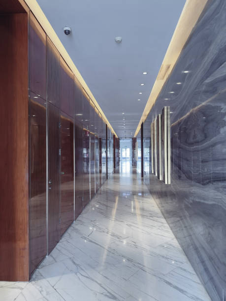 istock An elegant hotel reception area showcasing a mix of modern and classic design elements. 2191024848