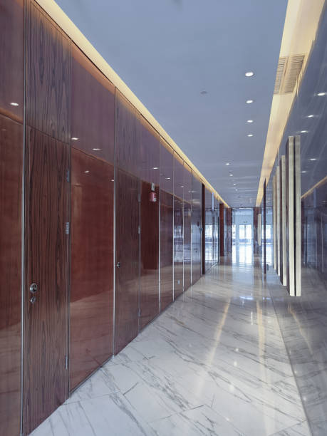 istock An elegant hotel reception area showcasing a mix of modern and classic design elements. 2191024860