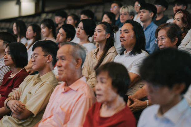istock Asian Audience watching performance at auditorium 2191026958