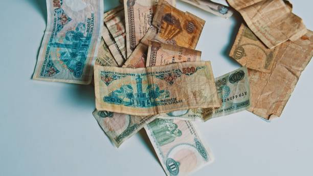 istock Vintage Coins and Currency Collection 2191027333