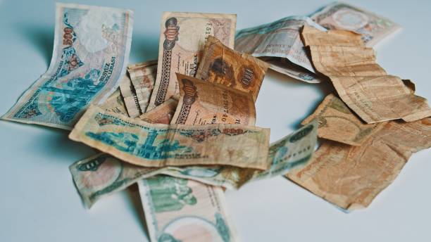 istock Vintage Coins and Currency Collection 2191027339