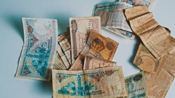 istock Vintage Coins and Currency Collection 2191027342