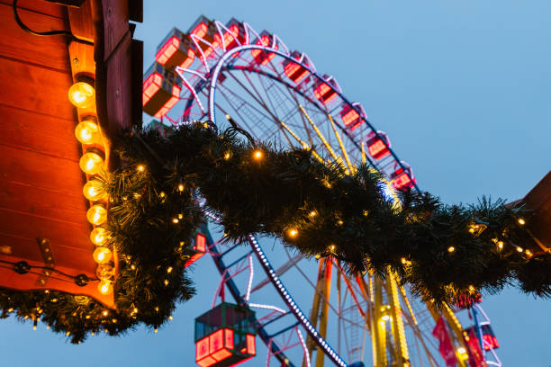 istock Festive Ferris Wheel at Berlin Christmas Market 2191031733