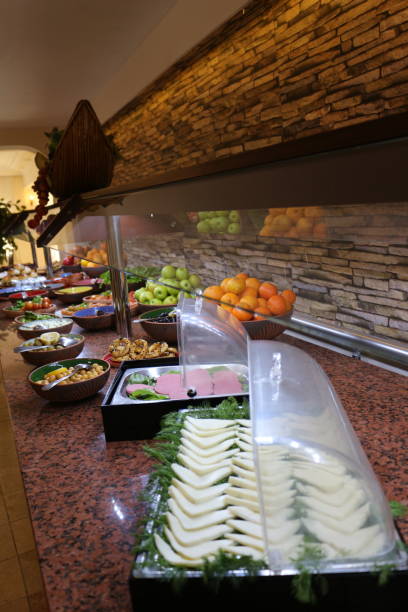 istock Carefully prepared buffet breakfast at a hotel 2191031790