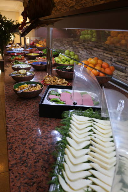 istock Carefully prepared buffet breakfast at a hotel 2191031795