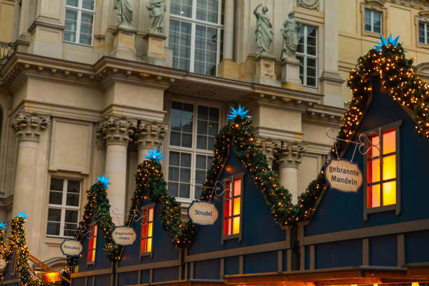 istock Festive Christmas Market Stalls at Berlin's Historic Square 2191032449