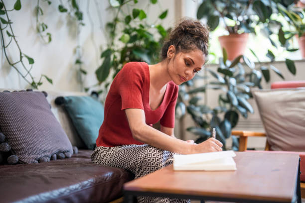 istock Confident Young Aboriginal Businesswoman Brainstorms Ideas 2191033455