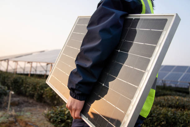 istock asian female working in solar power station 2191035720