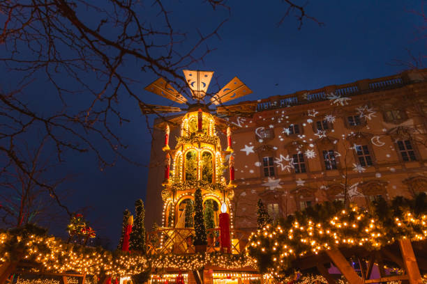 istock Enchanting Christmas Market Scene Under Berlin's Evening Sky 2191037671