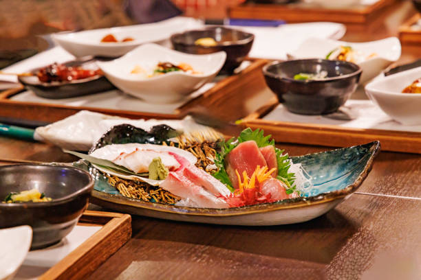 istock Assorted sashimi served at a banquet at an izakaya 2191041520