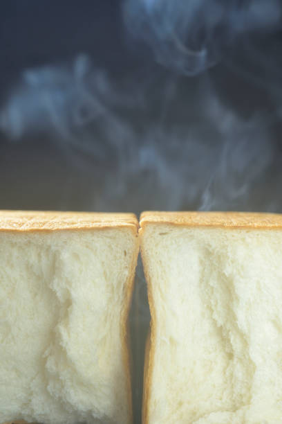 istock Freshly baked bread with steam 2191042639