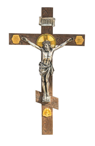 istock Crucifix with figure of Jesus 2191044236